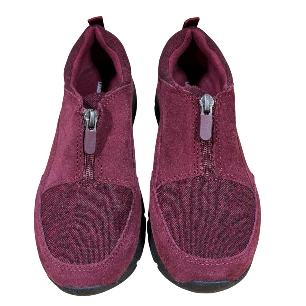 Lands' End Women's Maroon Athletic Shoes Size 7D